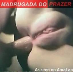 Bucetuda inchada levando rola no cu  | Madrugada do Prazer