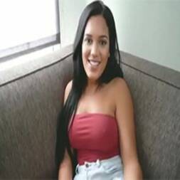 Morena gatinha das tetas lindas dando muito para o primo novinho